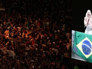 Lady Gaga Concert at Brazil
