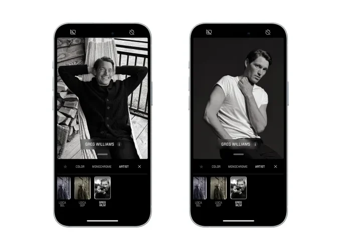 Leica Lux App Greg Williams Preset
