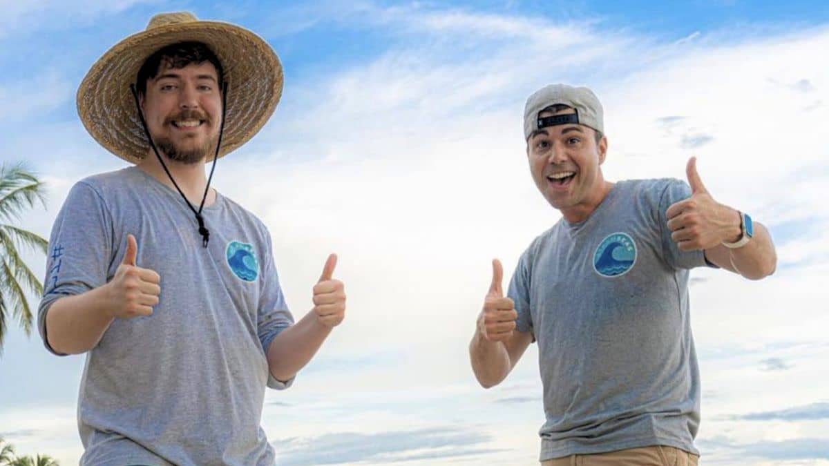 Mark Rober and MrBeast