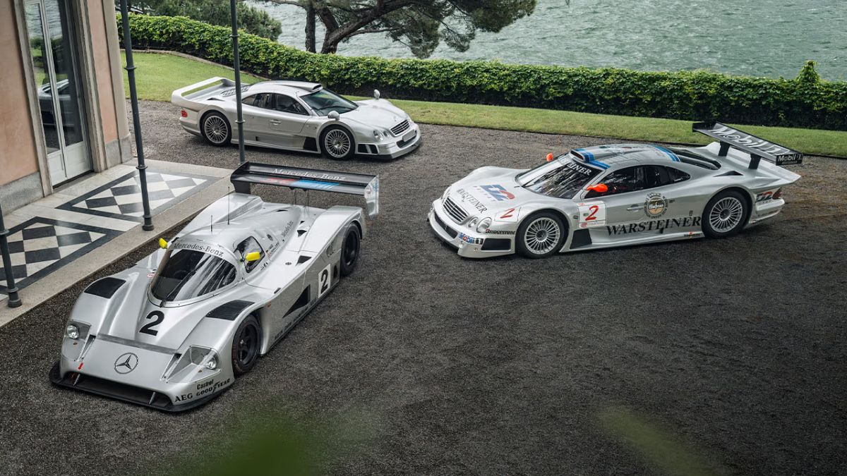 Mercedes-Benz 1997 CLK GTR race cars