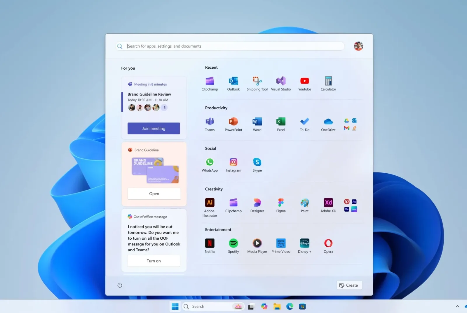 Microsoft Windows 11 Redesign Concept