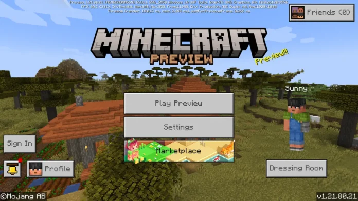Minecraft Bedrock 1.21.80