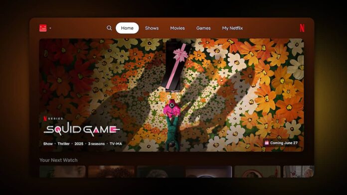 Netflix TV New Look