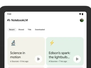 Google Reveals NotebookLM App Ahead of I/O 2025