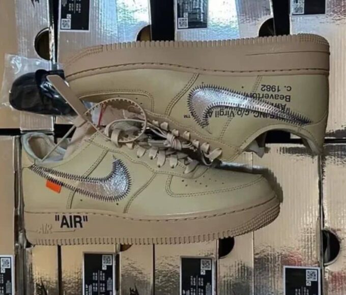 Off-White x Nike Air Force 1 Low “Sesame”