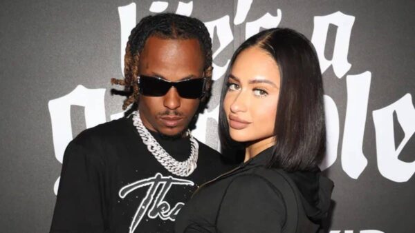 Rich The Kid with his fiancée, Tori Brixx