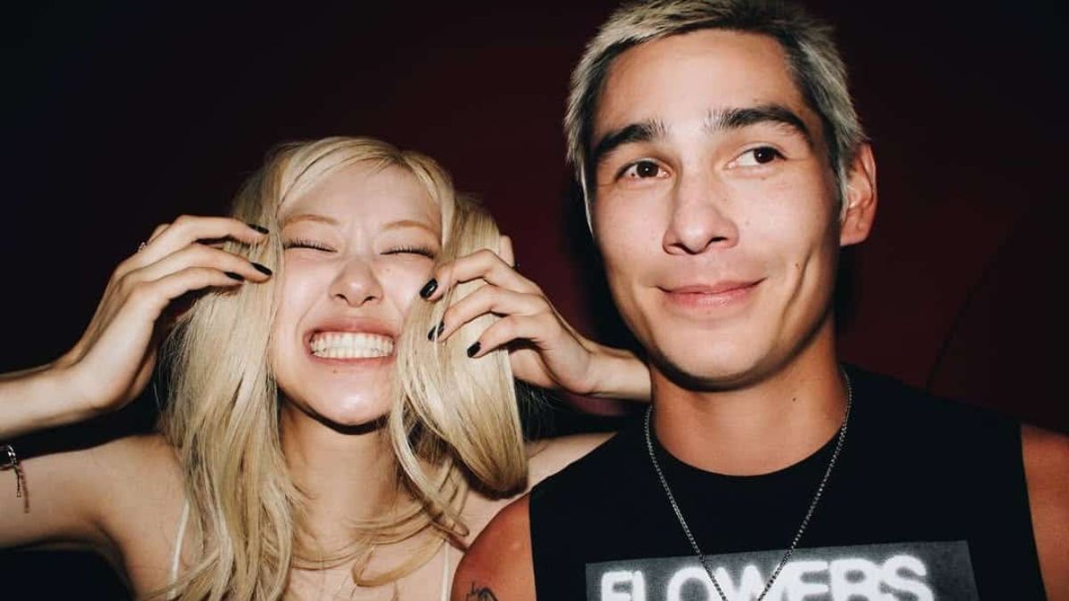 Rosé and Evan Mock