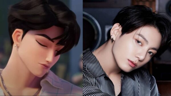 Still From K-Pop Demon Hunter, BTS Jungkook Lookalike