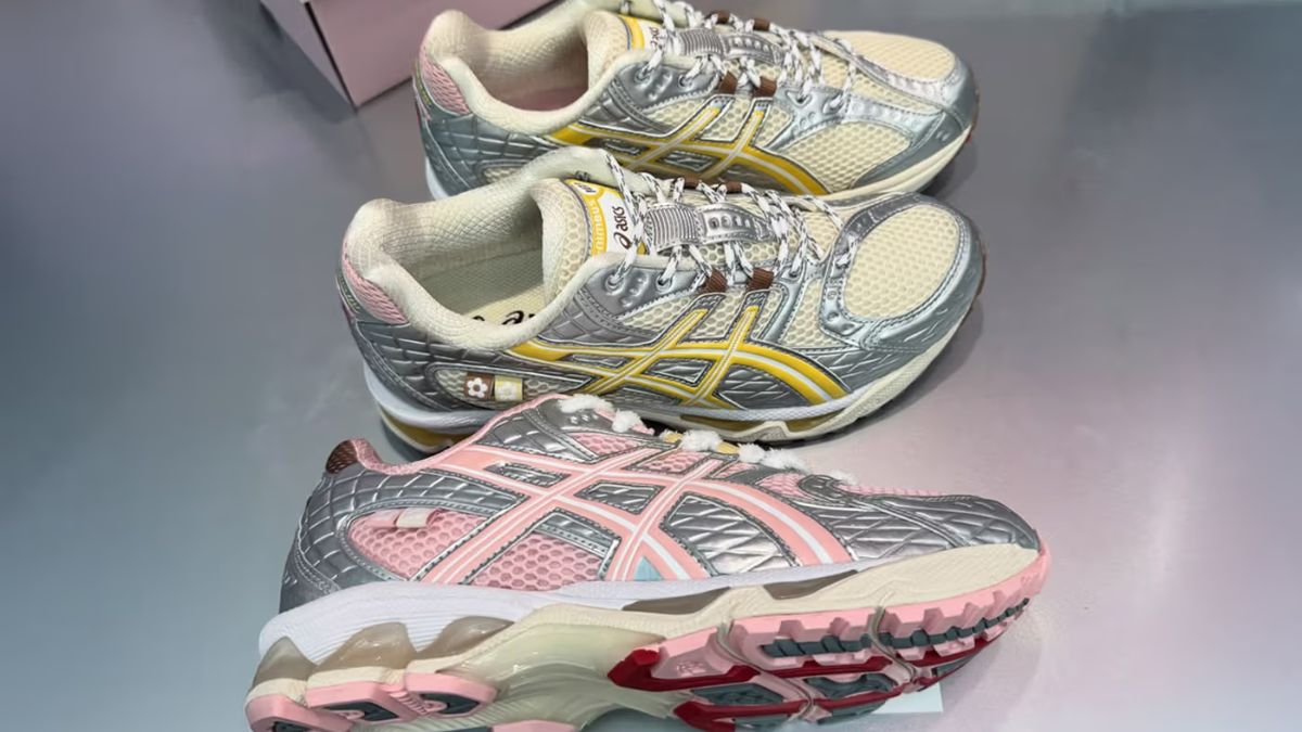 Vandy the Pink x atmos x ASICS GEL-Nimbus 10.1 “Banana Split” Pack