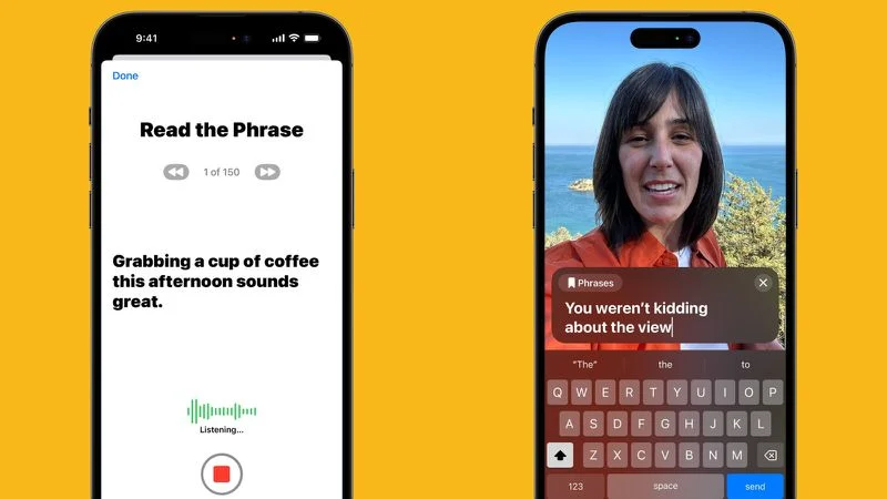 iOS Personal Voice iPhone Feature