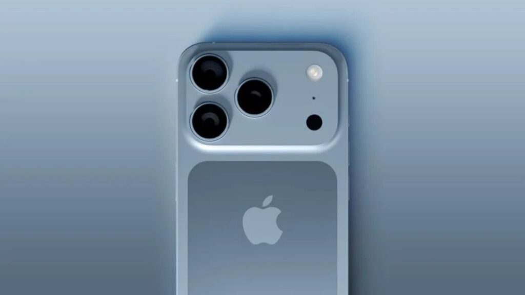 iPhone 17 Pro Blue Concept
