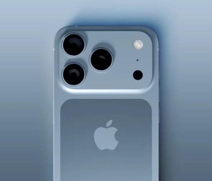 iPhone 17 Pro Blue Concept