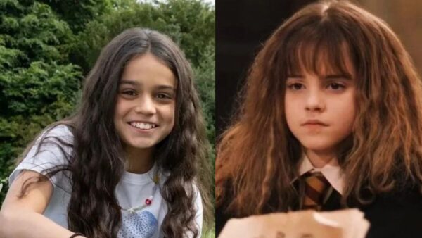 Arabella Stanton & Emma Watson as Hermione
