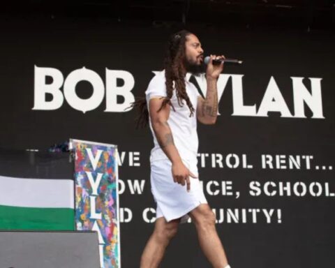 Bobby Vylan at Glastonbury 2025