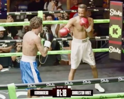Charleston White Knocks Out Island Boys' KodiyakRedd in Celebrity Boxing Match