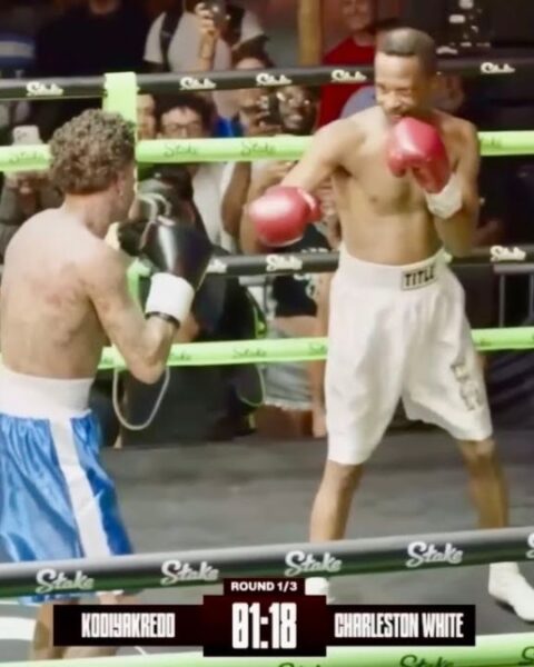 Charleston White Knocks Out Island Boys' KodiyakRedd in Celebrity Boxing Match