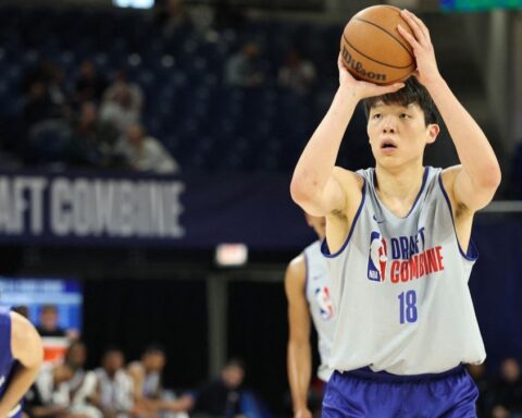 “Chinese Jokic” Yang Hansen