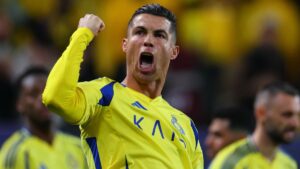 Cristiano Ronaldo in Al Nassr Jersey