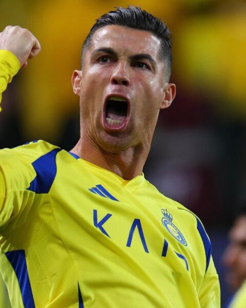 Cristiano Ronaldo in Al Nassr Jersey