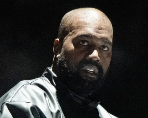 Kanye West at Donda 2 Listening Party