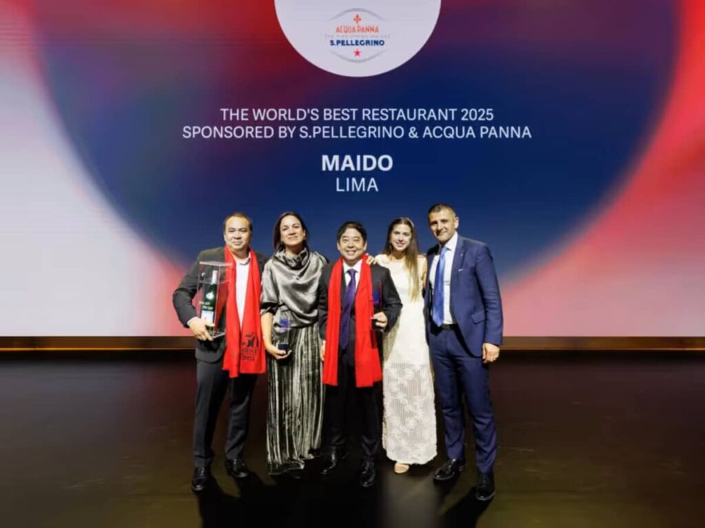 Maido in Lima, Peru is No 1 on the World's 50 Best Restaurants list