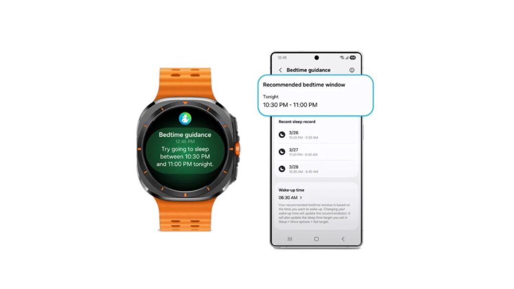 One UI 8 Bedtime Guidance Update for Samsung Galaxy Watch