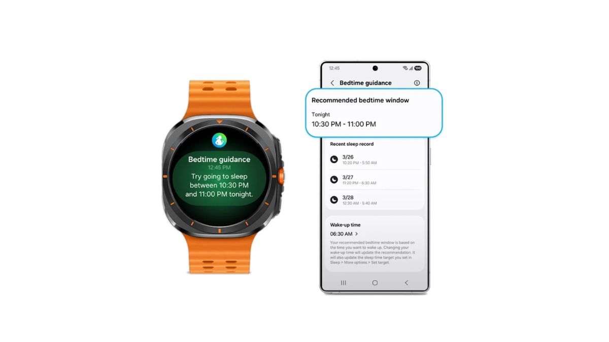 One UI 8 Bedtime Guidance Update for Samsung Galaxy Watch