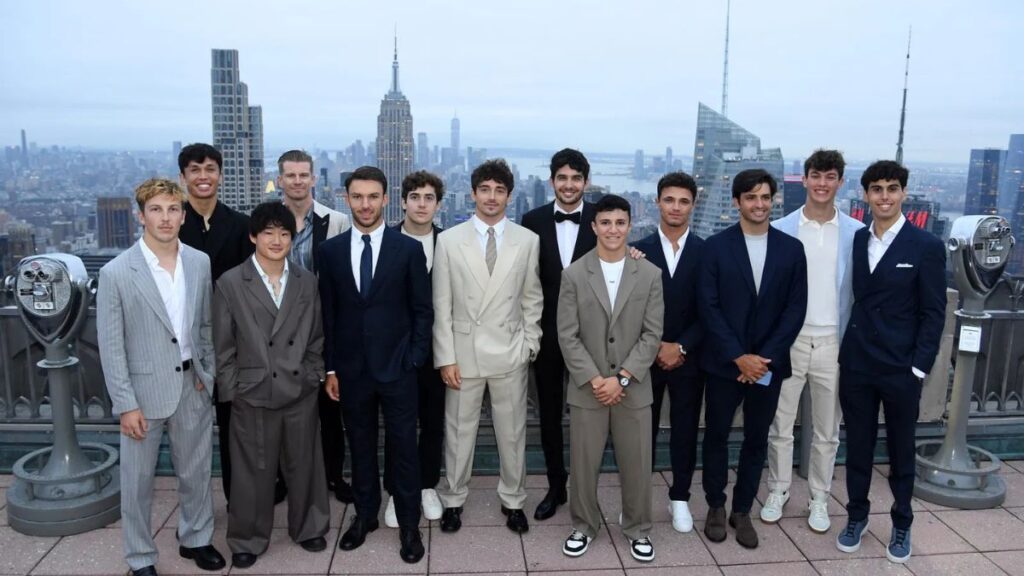 Real Drivers Gathering at F1 Movie Premiere