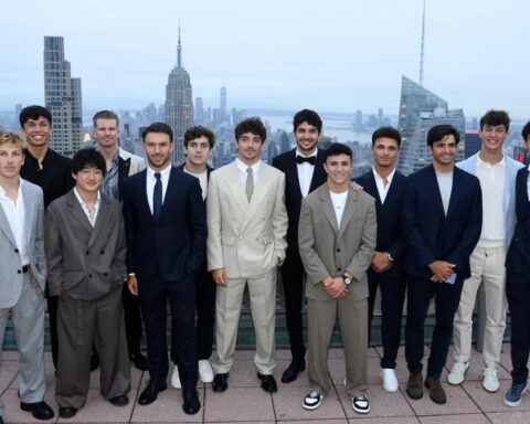 Real Drivers Gathering at F1 Movie Premiere