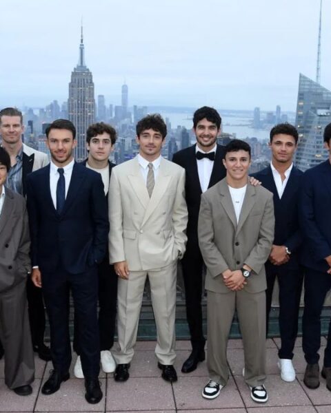 Real Drivers Gathering at F1 Movie Premiere