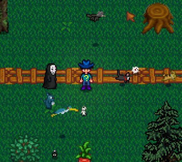 Stardew Valley Catchable Ghibli Creatures Mod