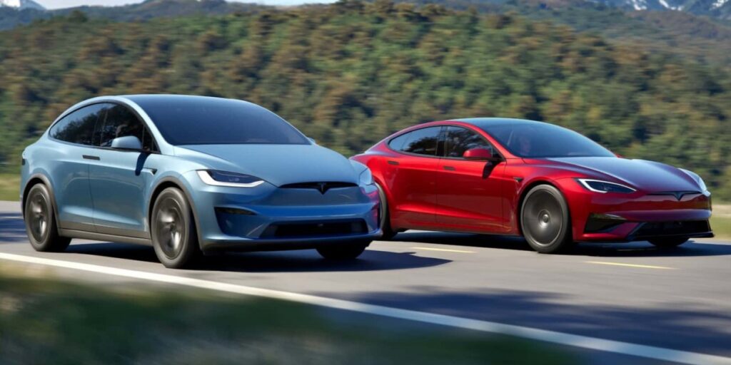 Tesla Model S and Model X