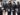 The group NewJeans responds to reporters' questions after completing the first hearing of the injunction filed by ADOR against the members at the Seoul Central District