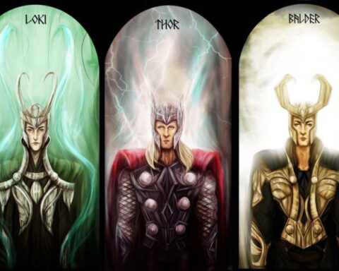Thor, Loki, and Balder