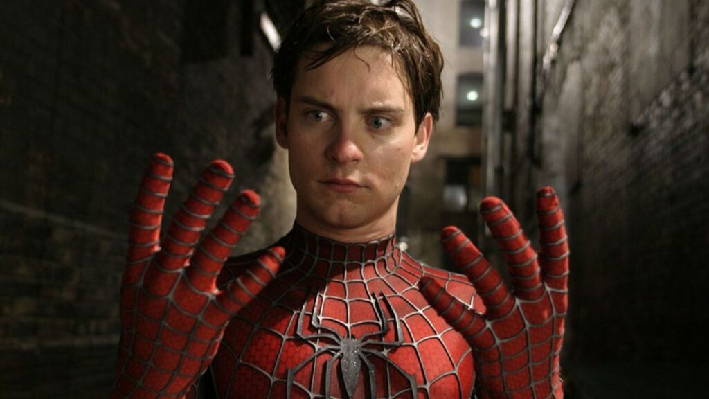 Tobey Maguire as Spider-Man