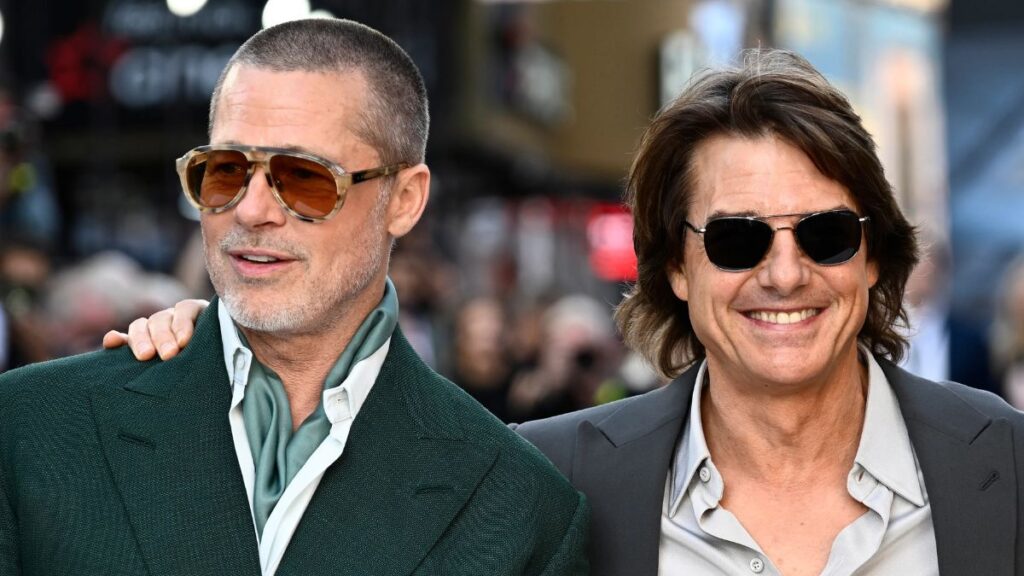 Tom Cruise and Brad Pitt Reunite After 31 Years at F1 Movie Premiere