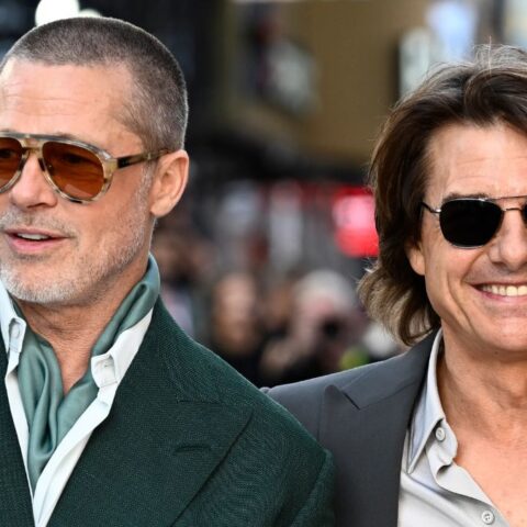 Tom Cruise and Brad Pitt Reunite After 31 Years at F1 Movie Premiere