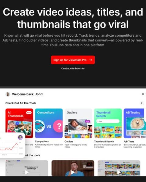 ViewStats Ai Thumbnail Maker