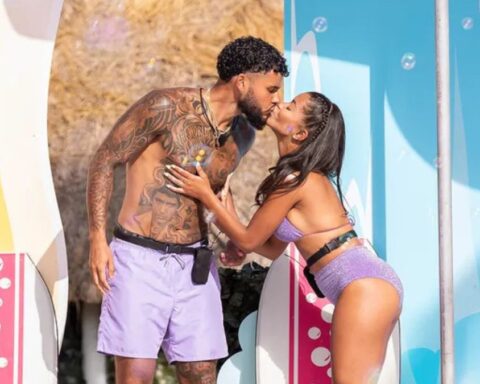 Amaya Espinal and Bryan Arenales ― Love Island USA Season 7