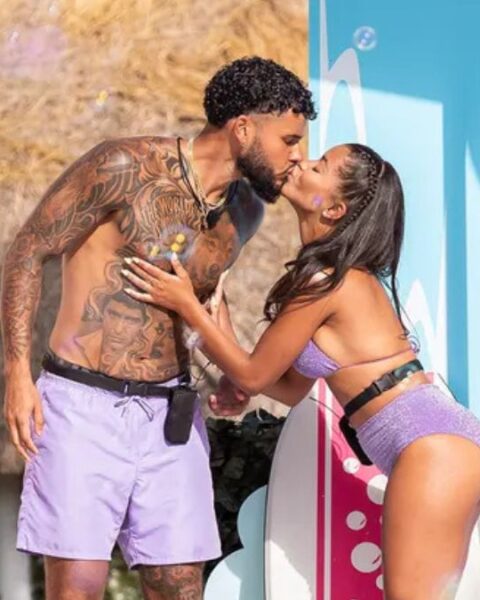 Amaya Espinal and Bryan Arenales ― Love Island USA Season 7