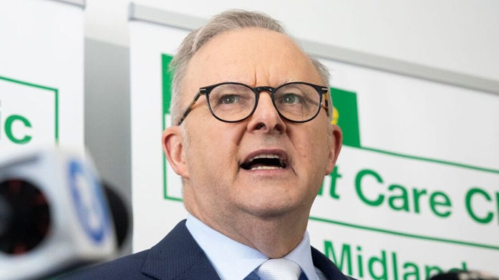Australian Prime Minister Anthony Albanese