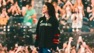 Billie Eilish in Melbourne, Australia, 2025