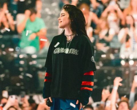 Billie Eilish in Melbourne, Australia, 2025