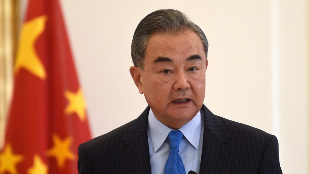 Chinese Foreign Minister Wang Yi