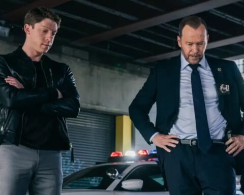 Danny Reagan (Donnie Wahlberg) and his nephew Joe Hill (Will Hochman) in the “Blue Bloods” episode “No Good Deed