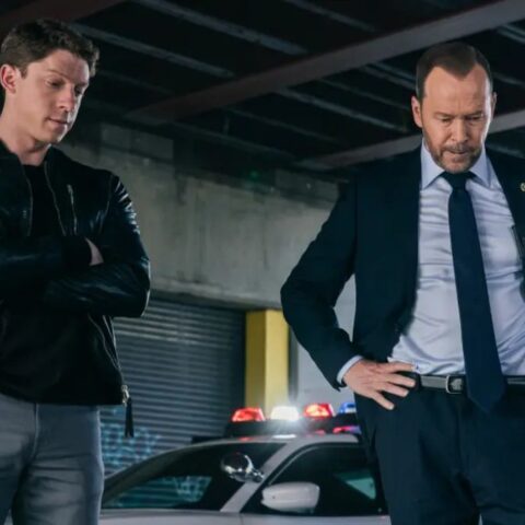 Danny Reagan (Donnie Wahlberg) and his nephew Joe Hill (Will Hochman) in the “Blue Bloods” episode “No Good Deed