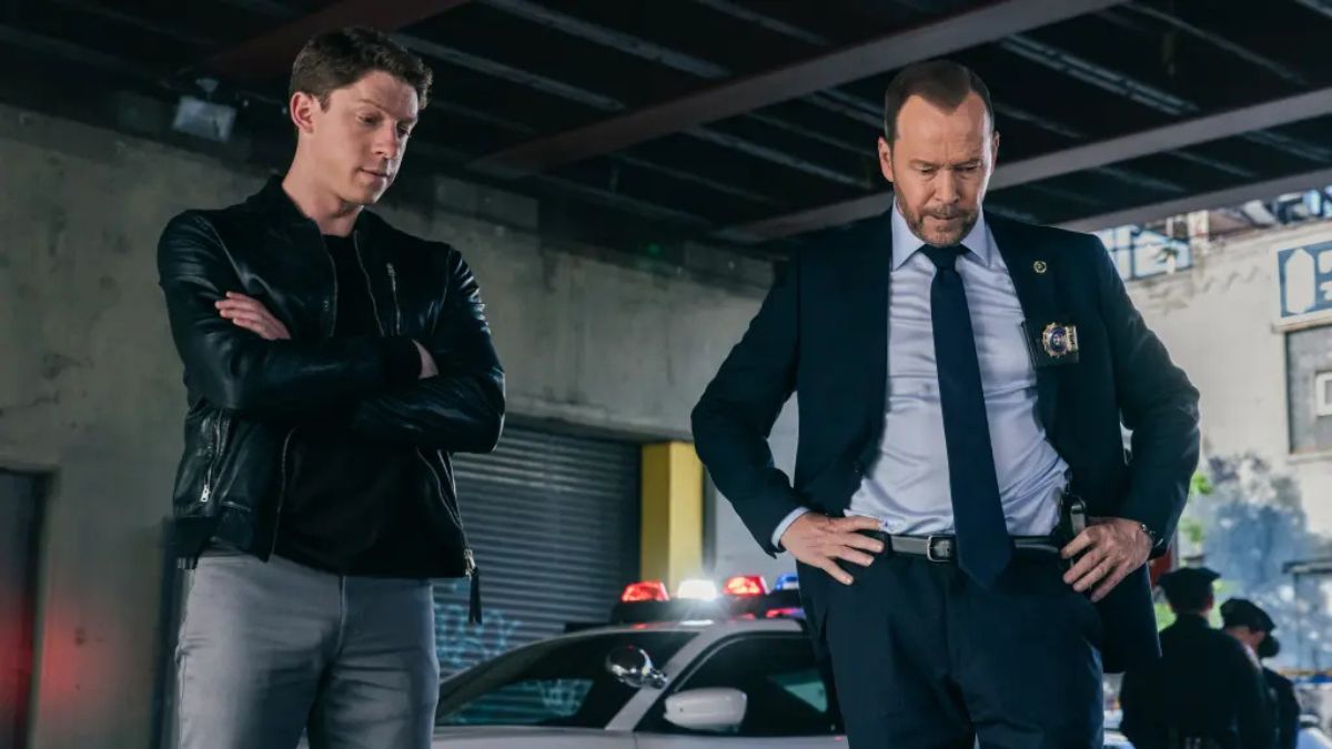 Danny Reagan (Donnie Wahlberg) and his nephew Joe Hill (Will Hochman) in the “Blue Bloods” episode “No Good Deed