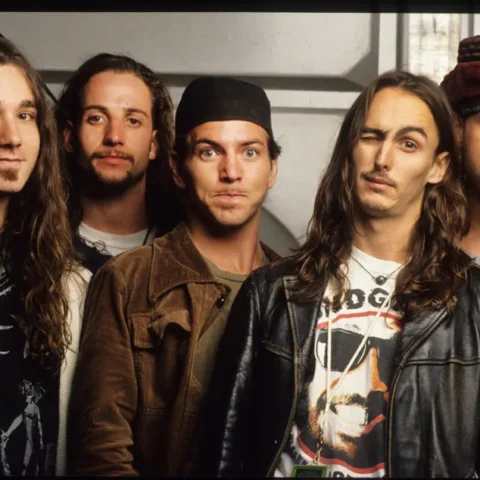 Dave Abbruzzese, pictured left with the band circa 1992
