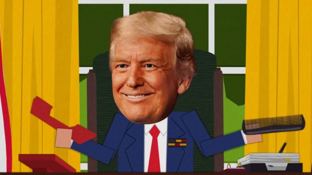 Donald Trump Parody in South Park