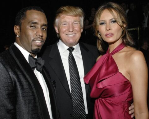 Donald Trump with Diddy